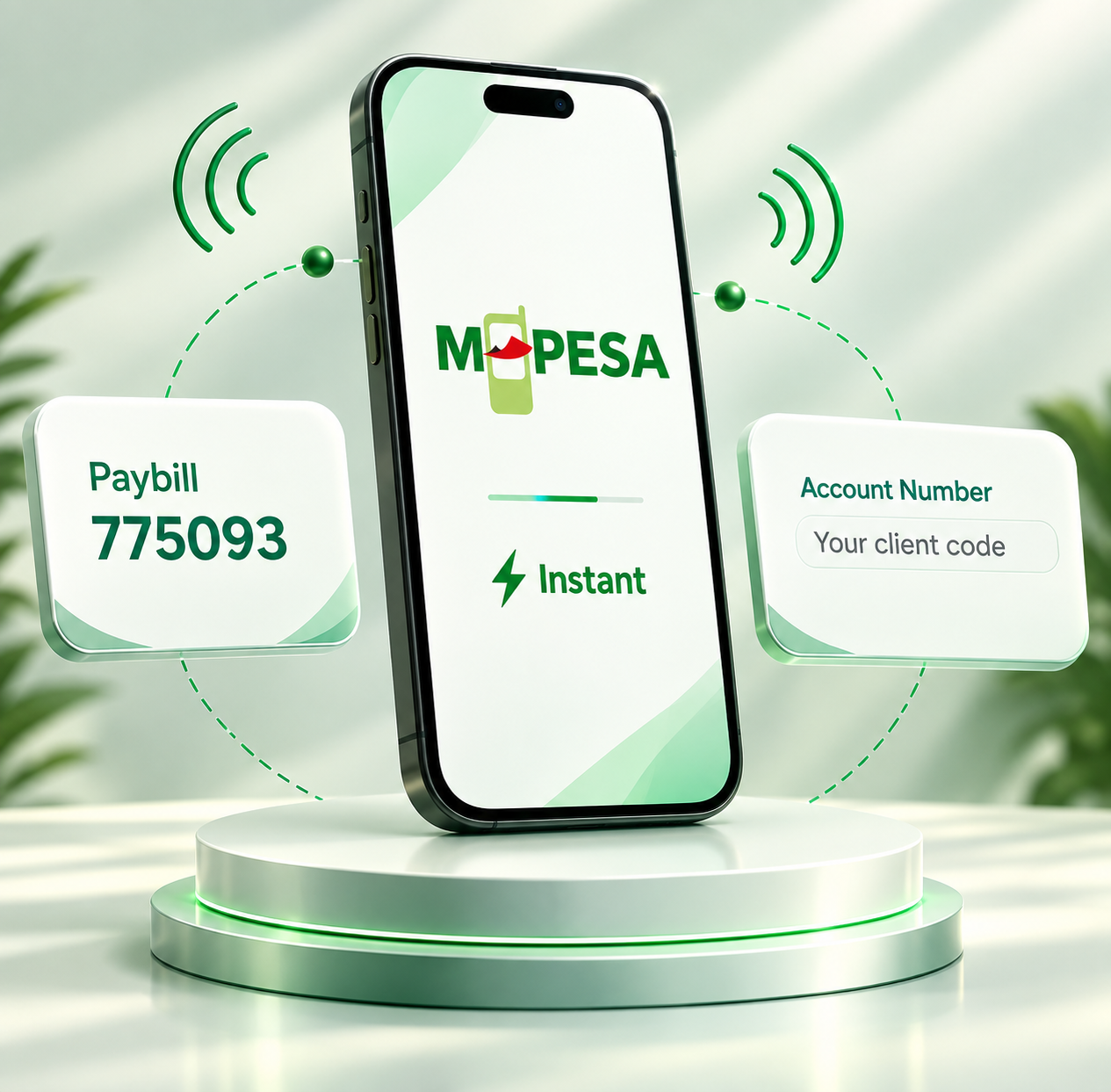 Deposit Using Lipa na Mpesa